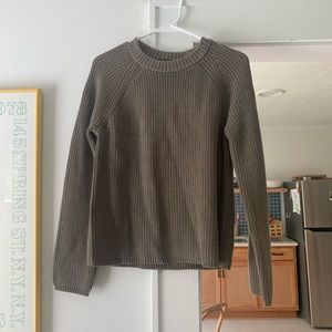 Jenni Kayne Cotton Fisherman Sweater NWT Small Euc